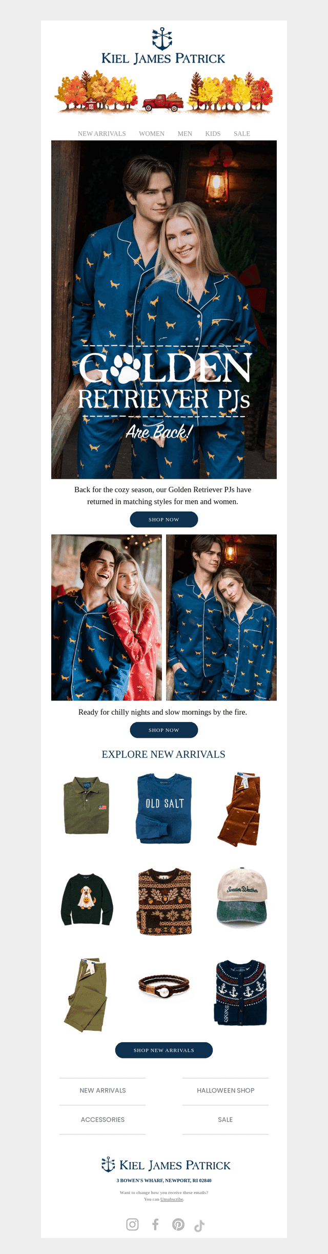 The Golden Retriever PJs Are Back!