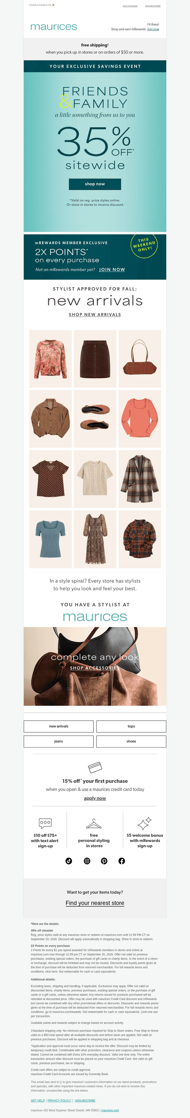 Rare event alert: 35% OFF sitewide!