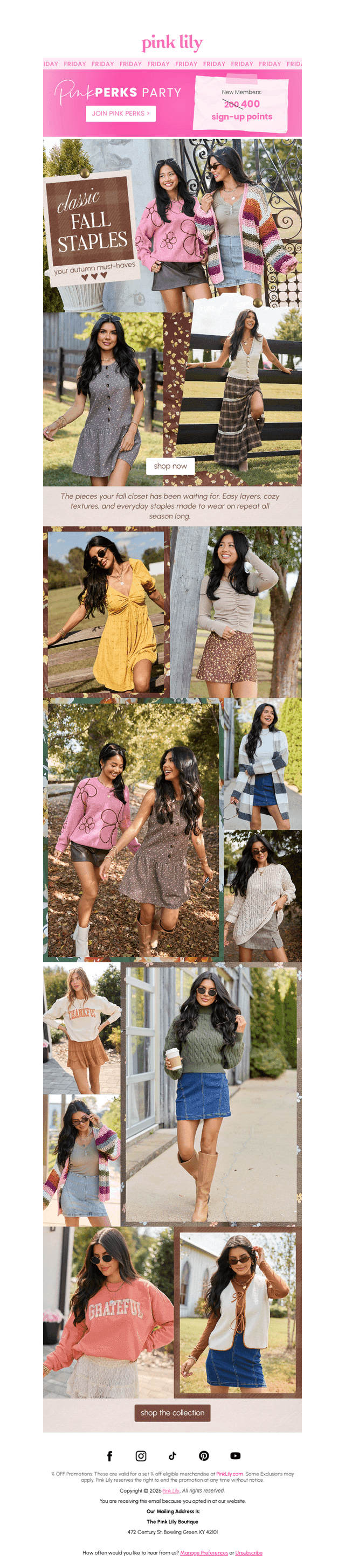 NEW: Classic Fall Staples Collection 🤎
