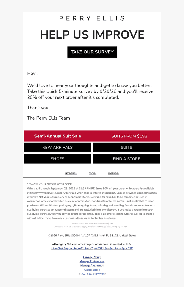 Reminder: Take Our Quick 5-Min Survey