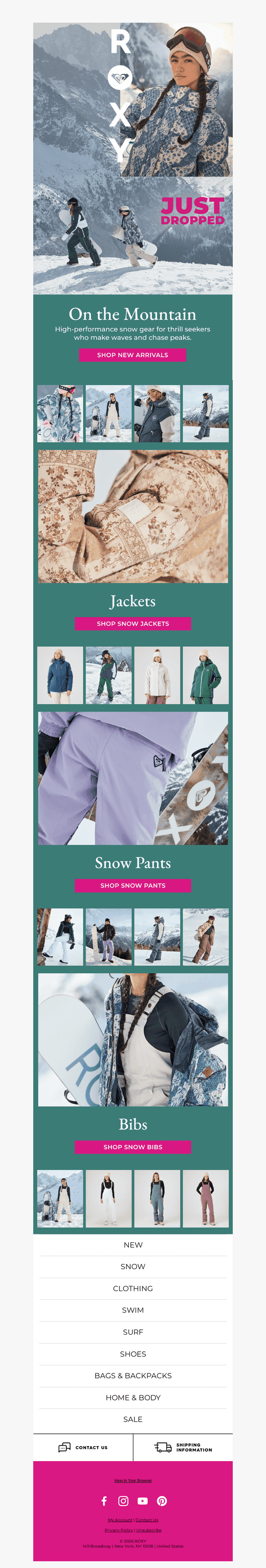 JUST IN: New Snow Gear 🏂