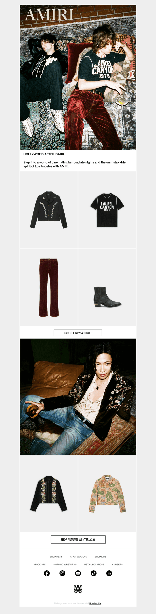 AMIRI's Hollywood After Dark