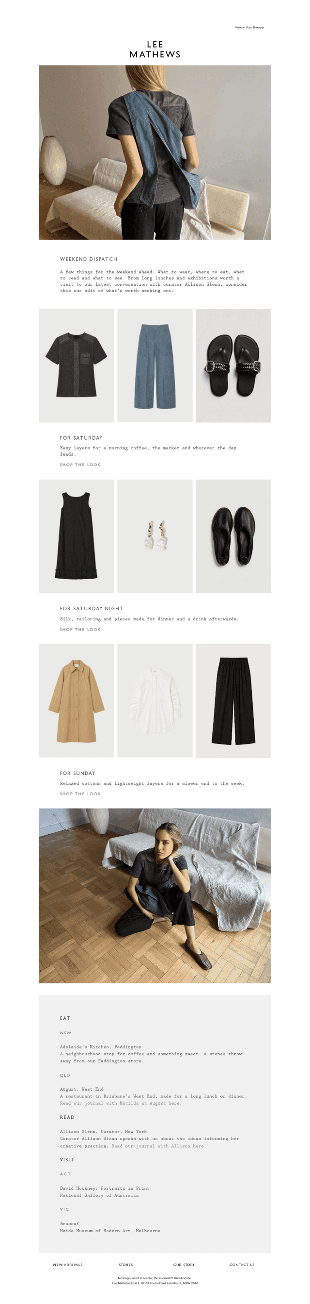 Weekend Dispatch