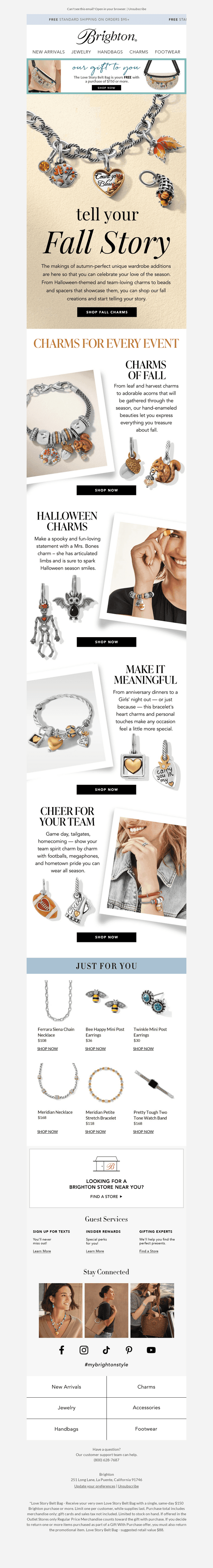 Charms for Your Fall Events