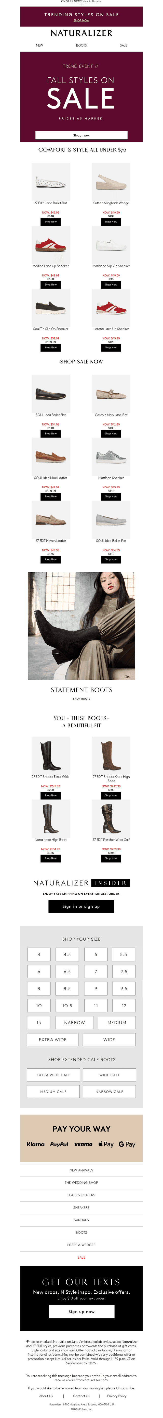 Fall Trend Event: Styles Under $70 Inside