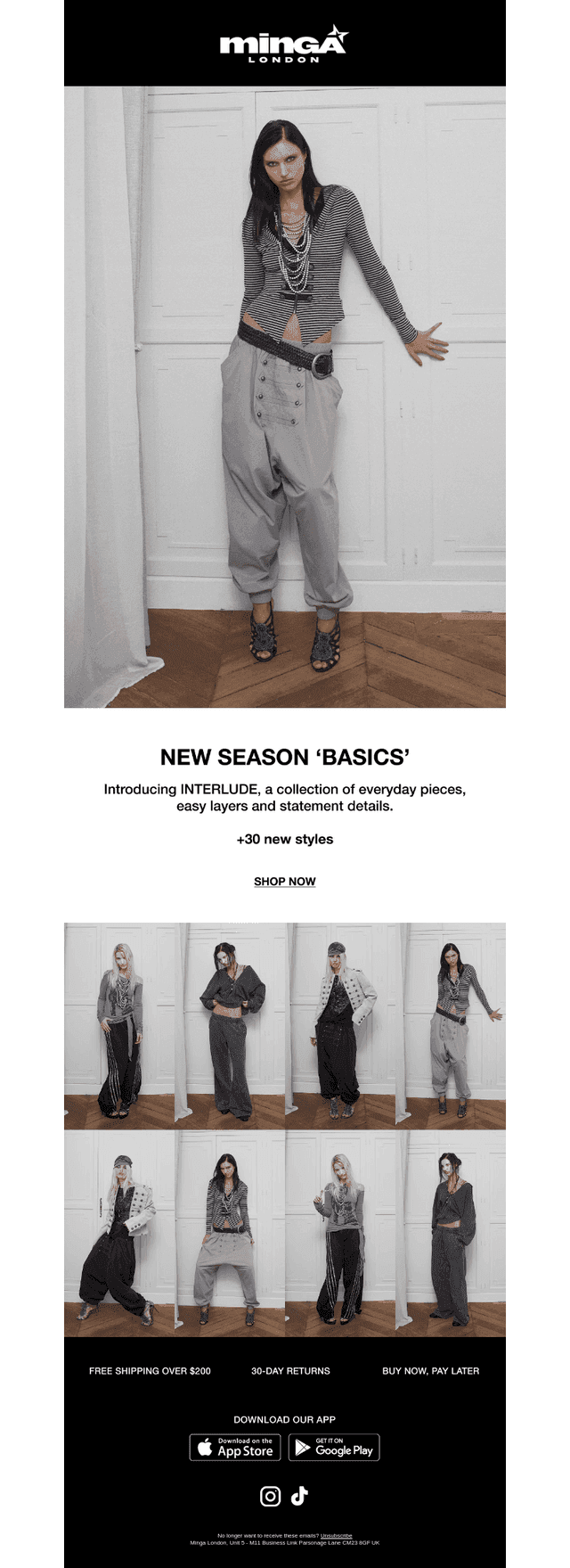NEW SEASON 'BASICS'