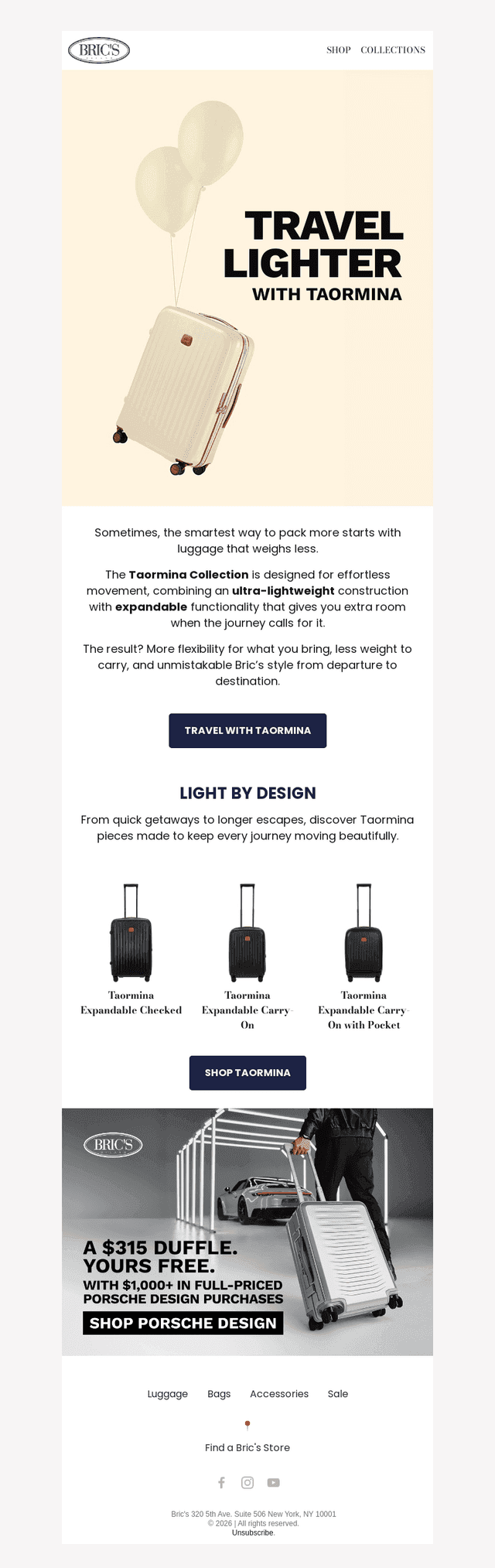 Pack More and Carry Less With Taormina