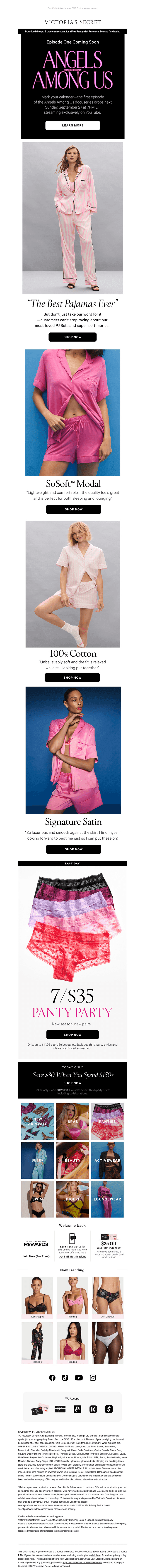 Victorias Secret email from Sun, Sep 20, 2026