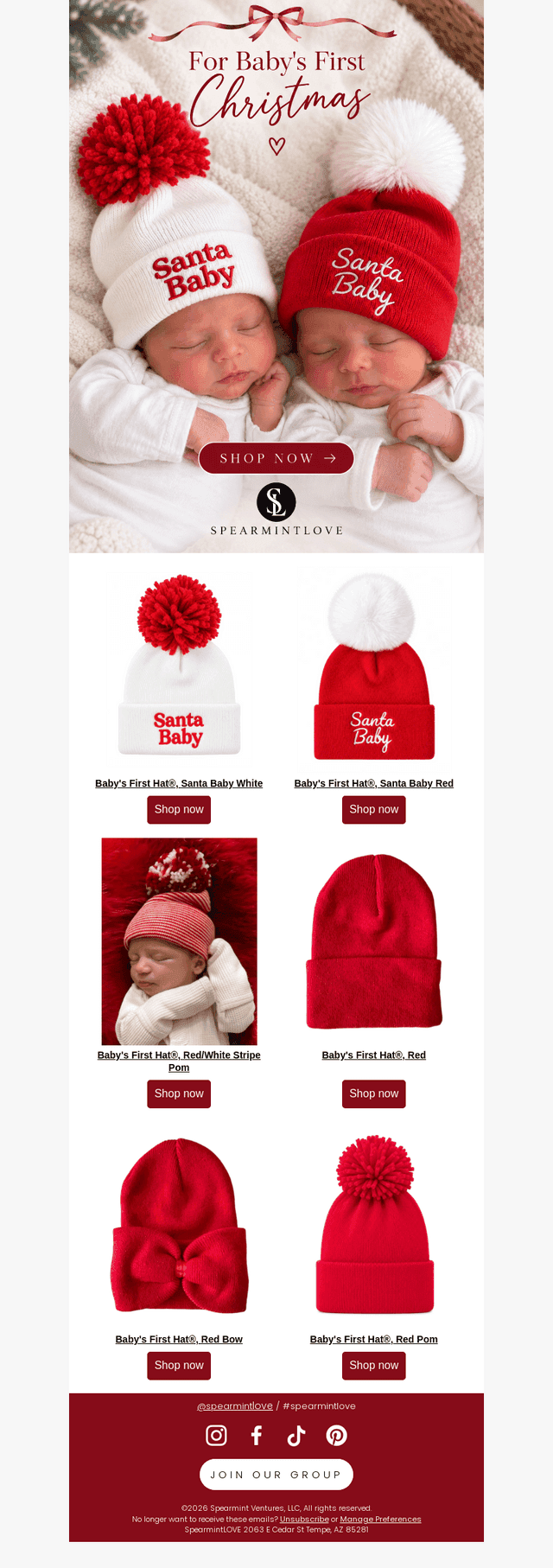 For Baby’s First Christmas 🎅✨