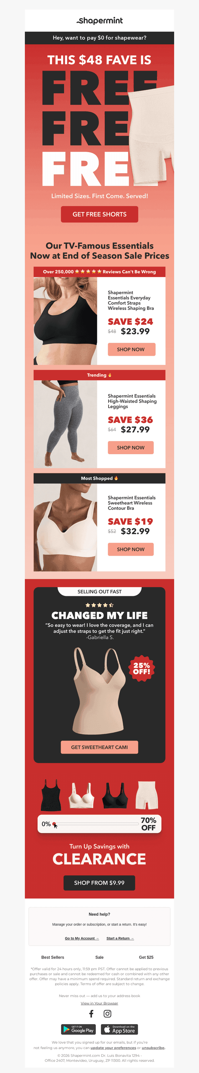 $0 Shapewear Is Back 🚨 Free Shorts