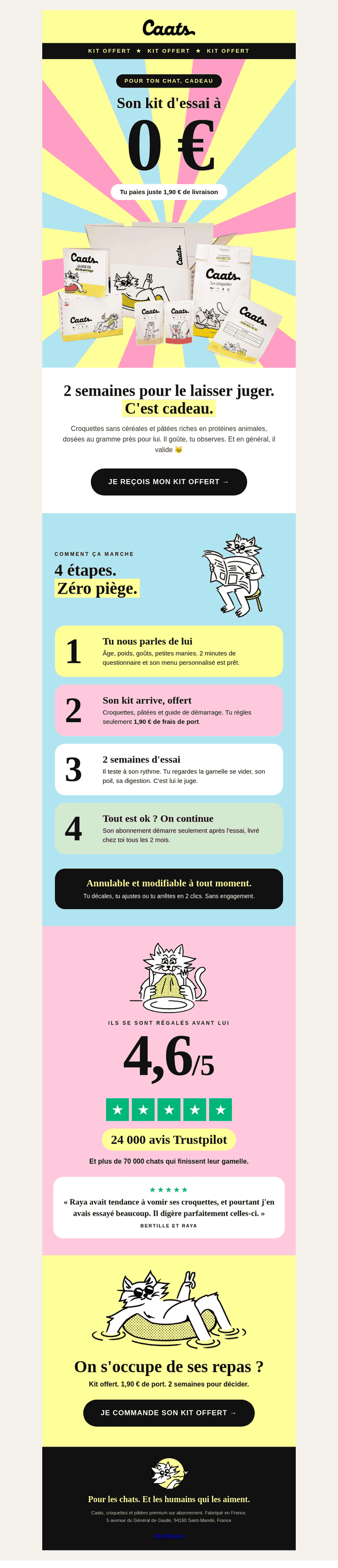 Une offre qui ne devrait pas durer...