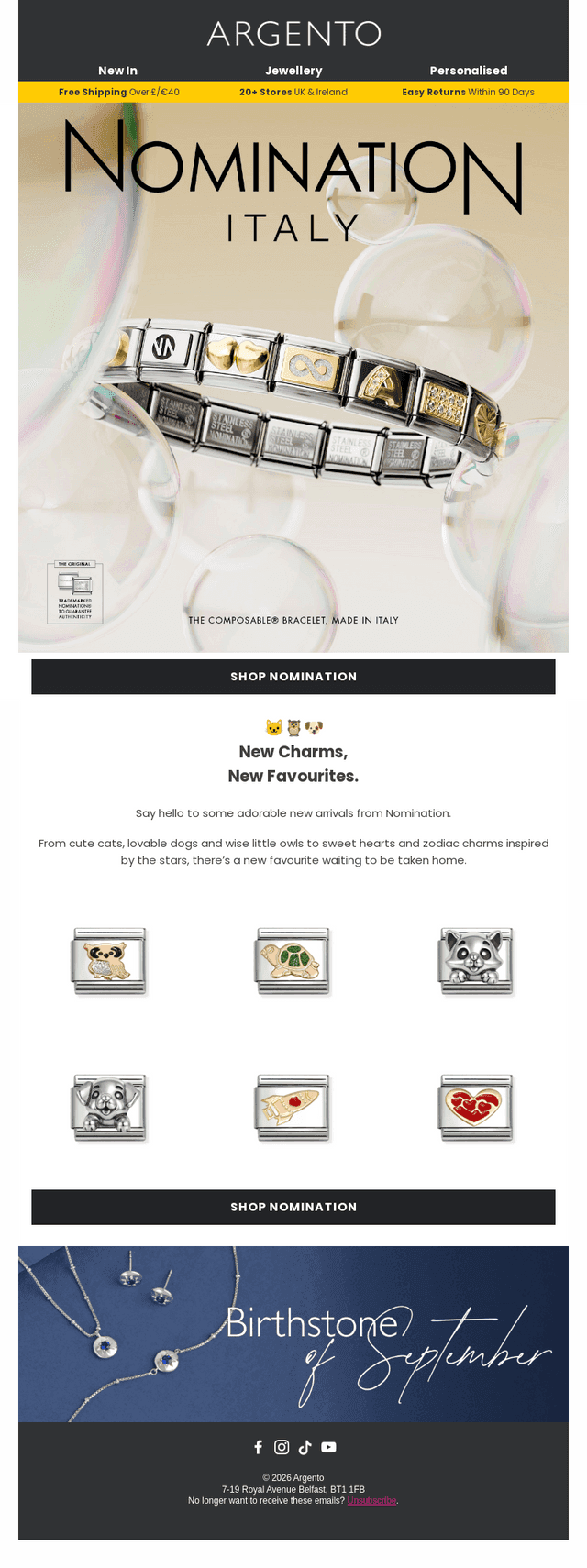 ✨New Nomination Charms Have Landed!