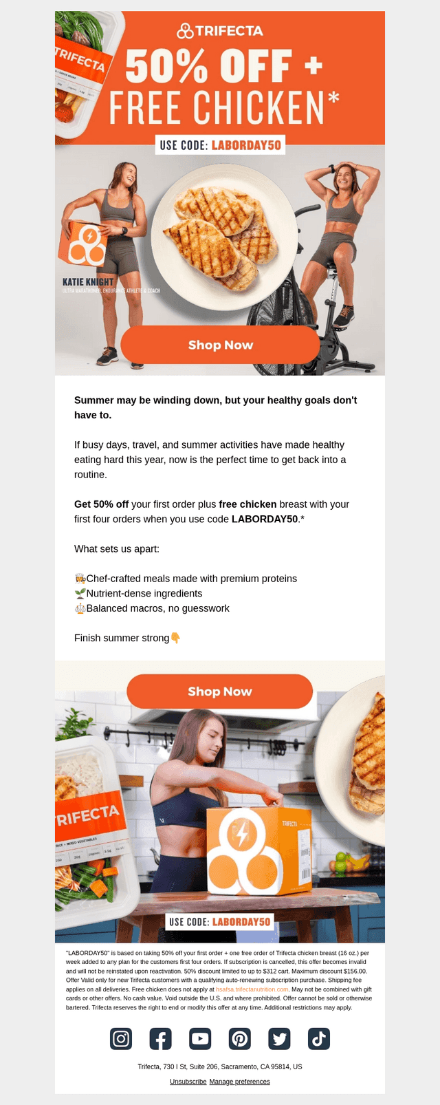 Trifecta email from Tue, Sep 22, 2026