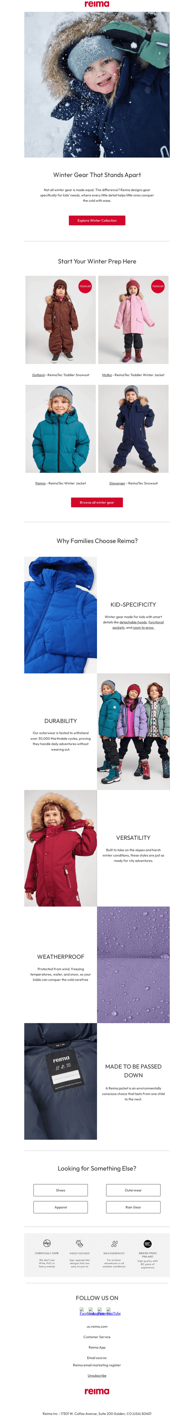 Winter Gear that Stands Apart