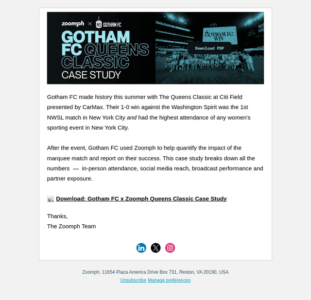 Zoomph email from Tue, Sep 22, 2026