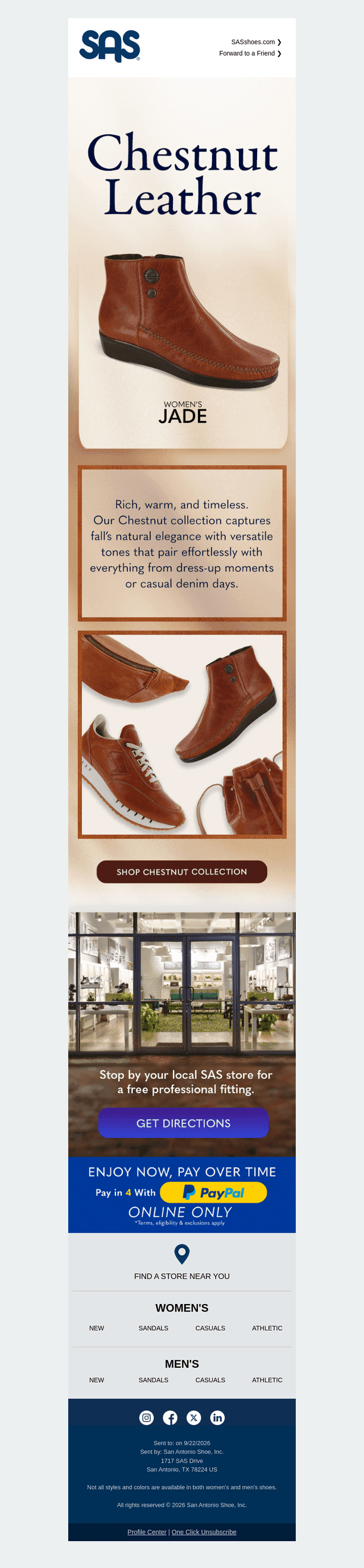 Warm Chestnut Leather, Endless Appeal
