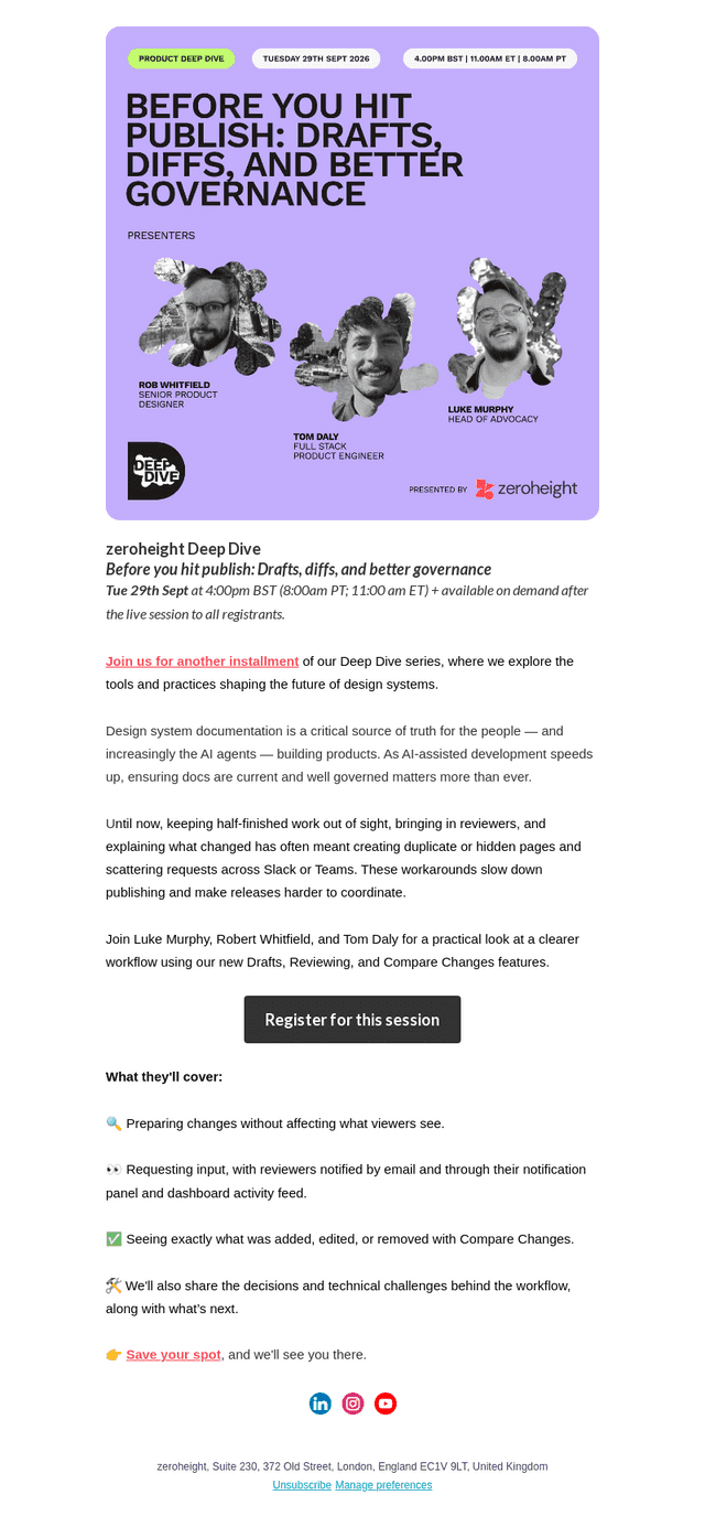 Before you hit publish: Better documentation governance (webinar invite)