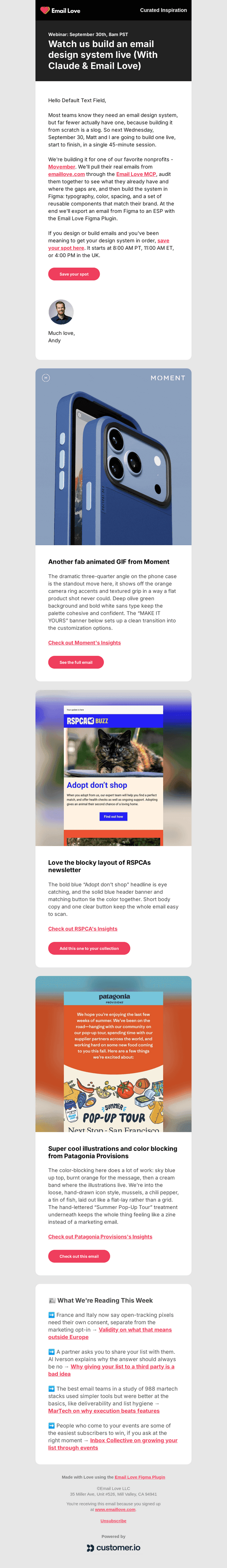 Email Love email from Tue, Sep 22, 2026