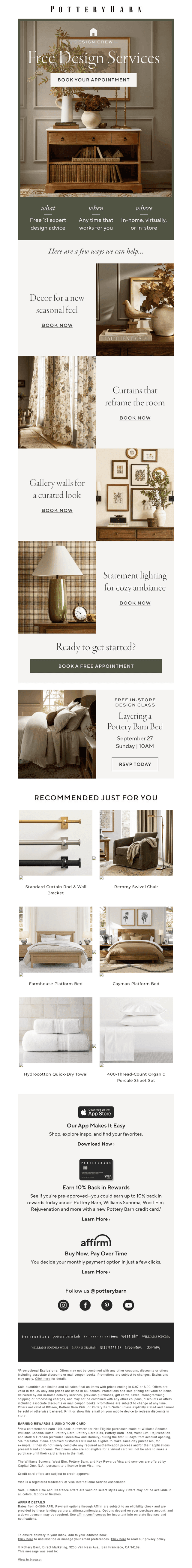 It's FREE to work with our design experts