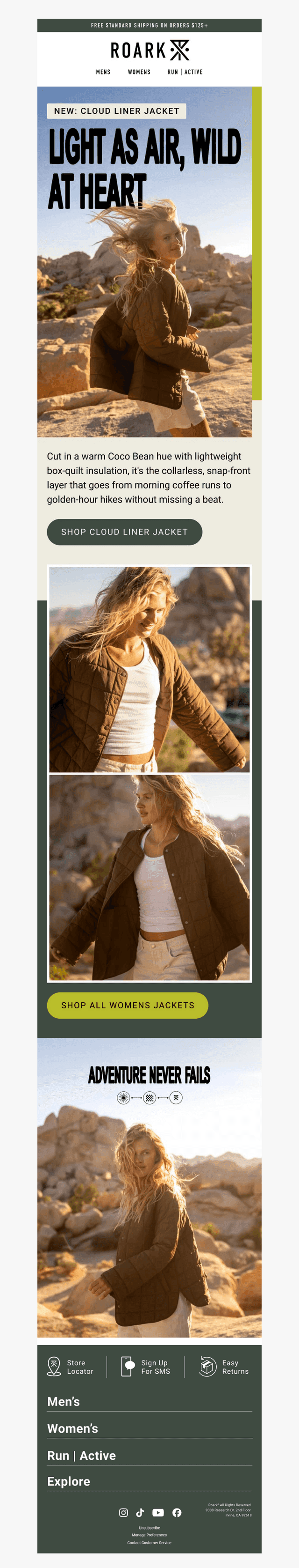 Introducing the Cloud Liner Jacket