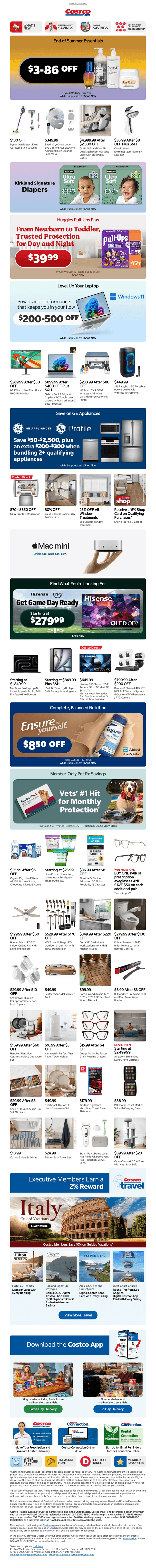 COS email from Wed, Sep 23, 2026