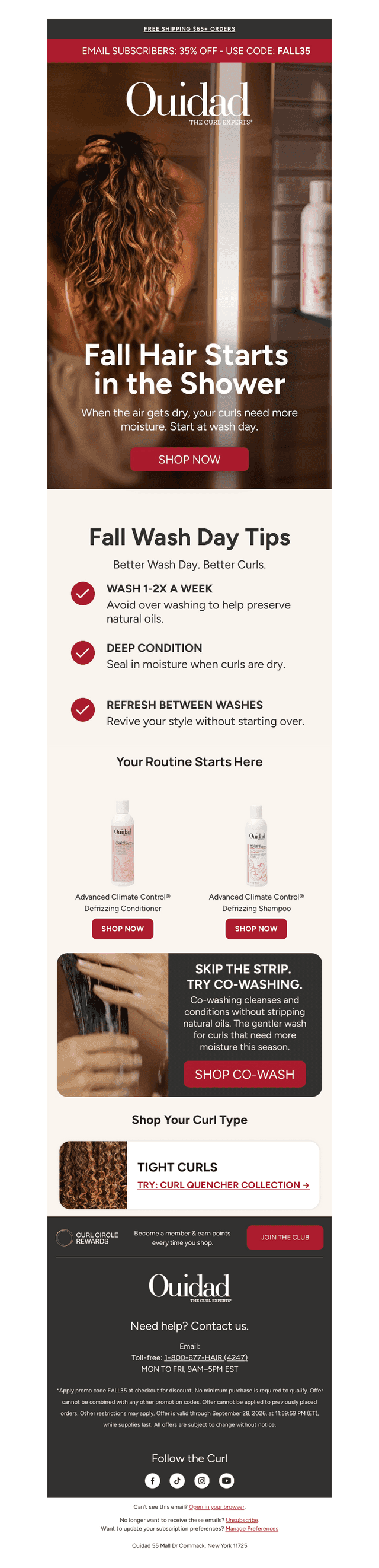 Subscribers: Unlock 35% Off + Fall Wash Day Secrets