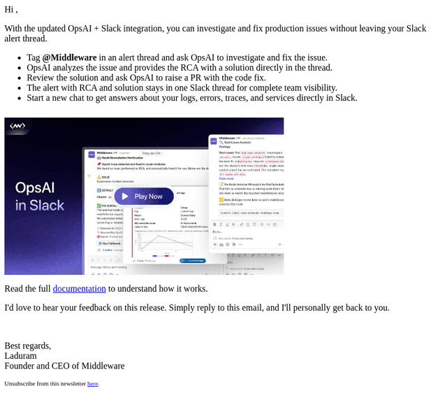 Middleware email from Wed, Sep 23, 2026