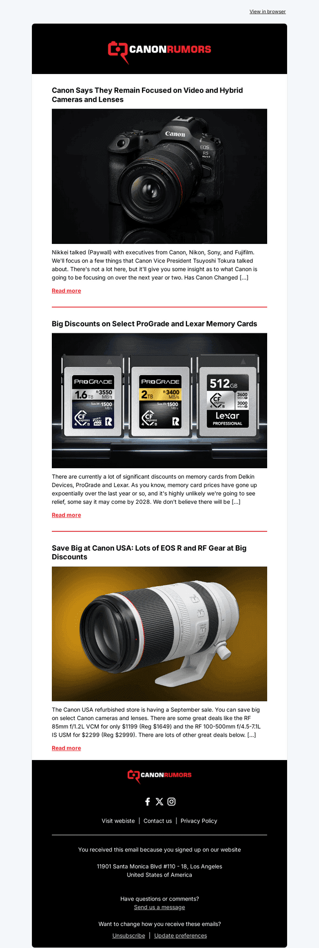 Canon email from Wed, Sep 23, 2026