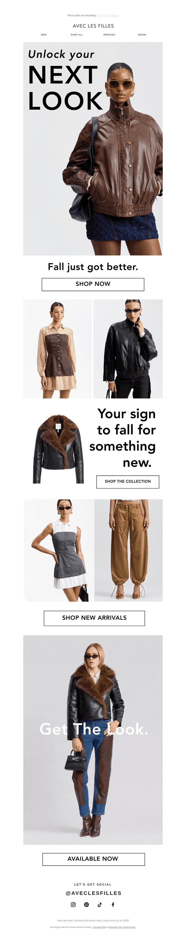 New Leather & Faux Fur Essentials