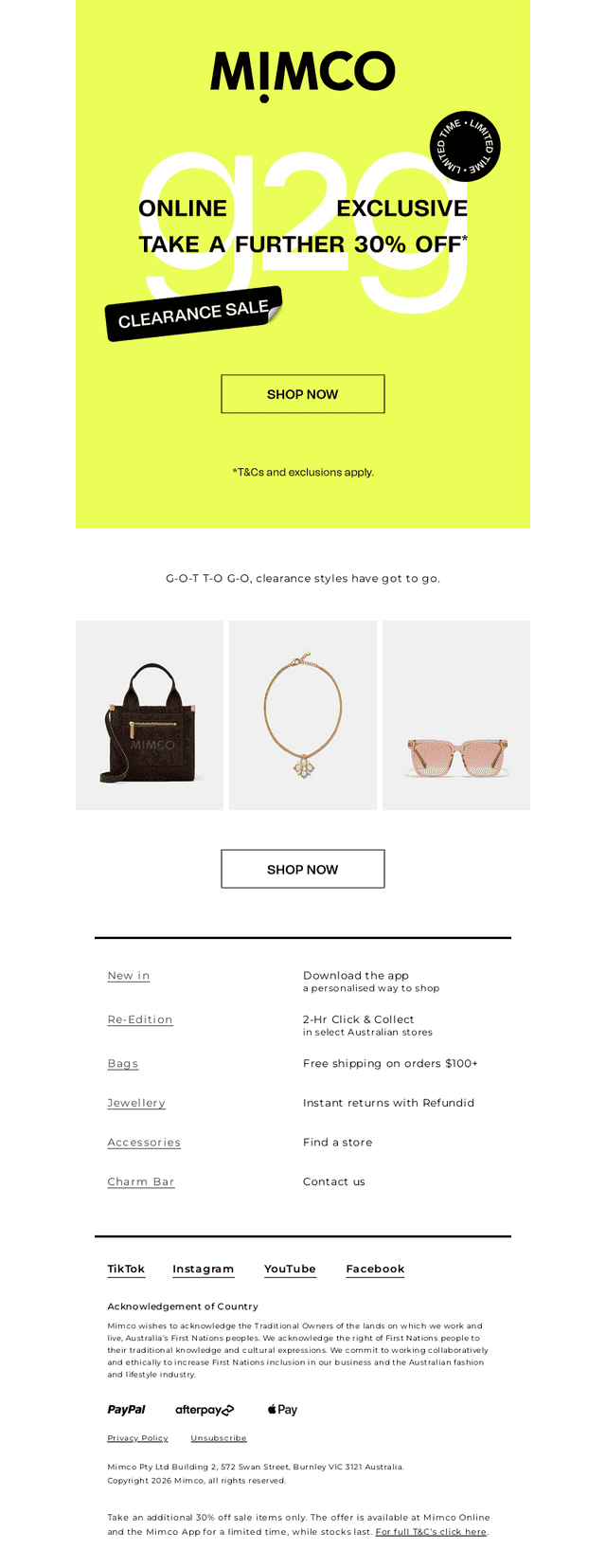 Mim Co email from Thu, Sep 24, 2026