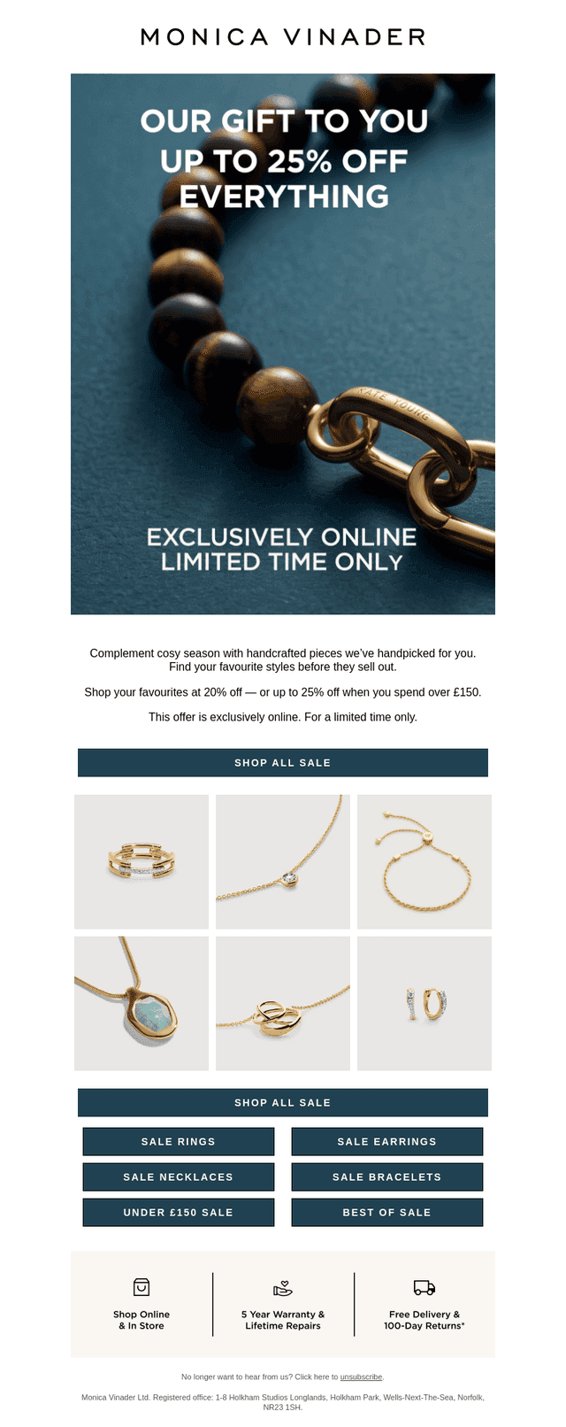 Just For You: Up to 25% Off