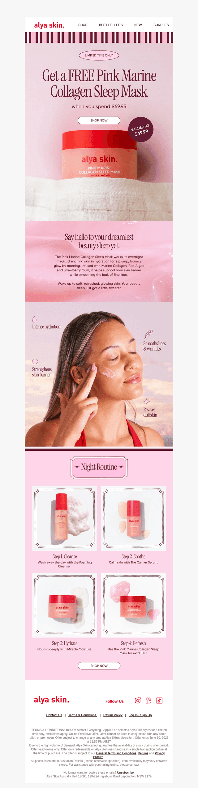 Alya Skin AUS email from Thu, Sep 24, 2026