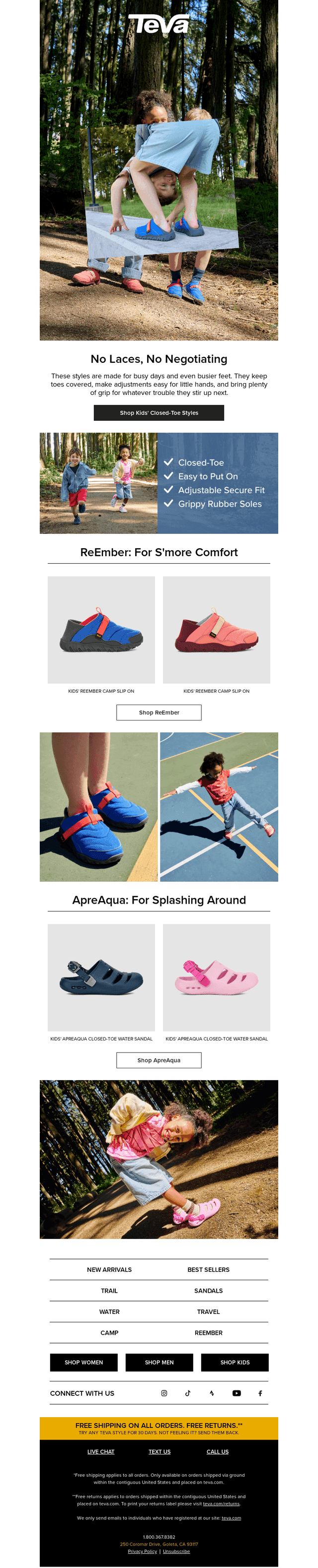 Skip the bunny ears, no laces needed here.