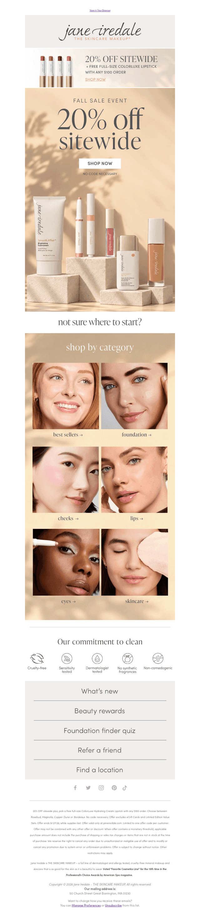 20% off sitewide! Limited time only.