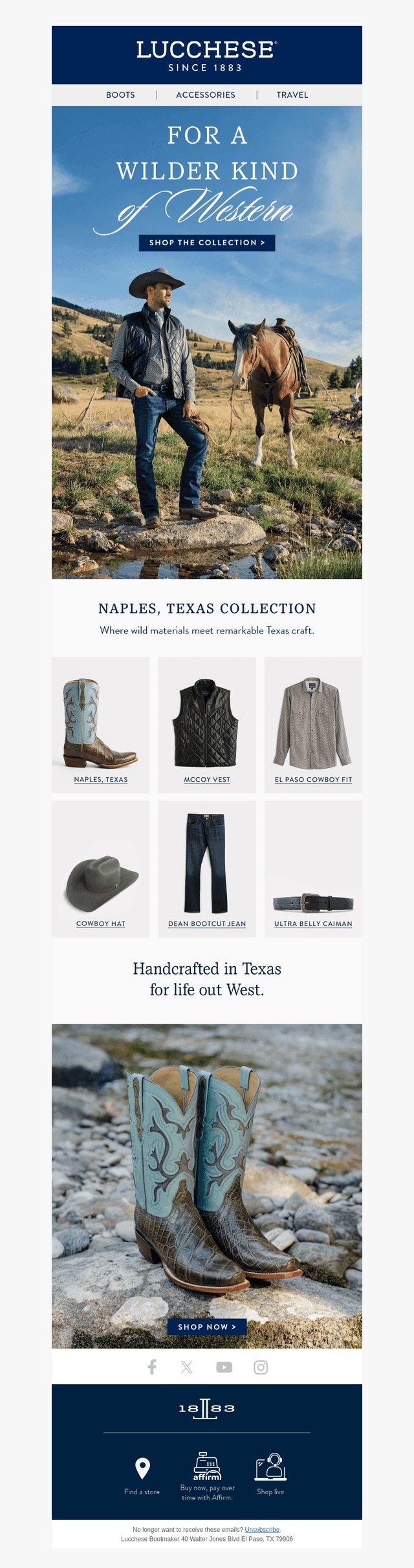 Naples, Texas: Wild Materials, Texas Craft