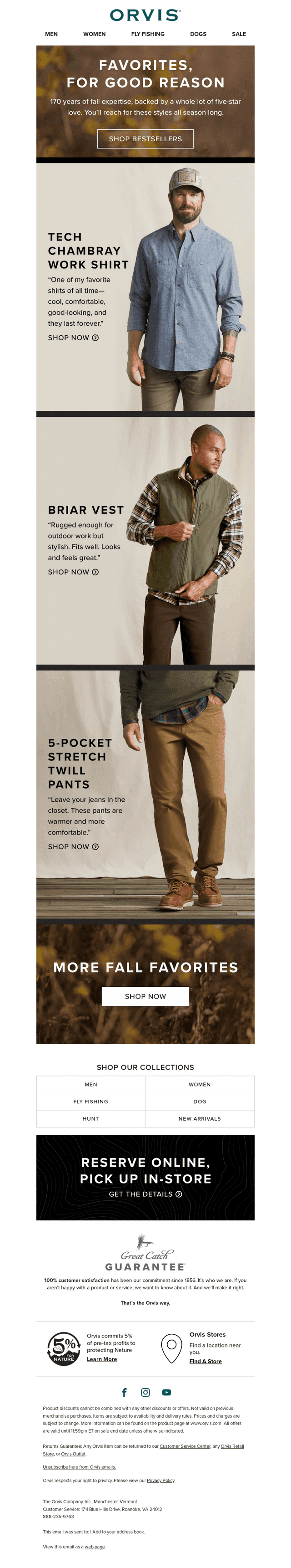 Fall favorites, for good reason