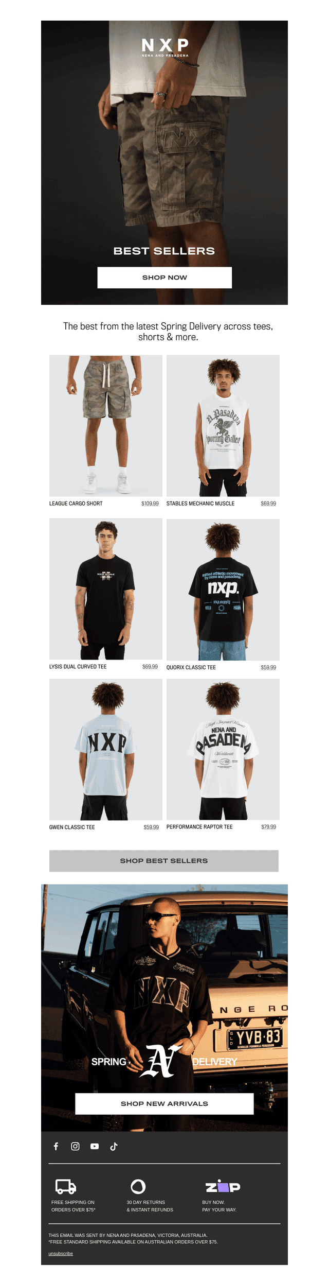 Spring Delivery: Best Sellers