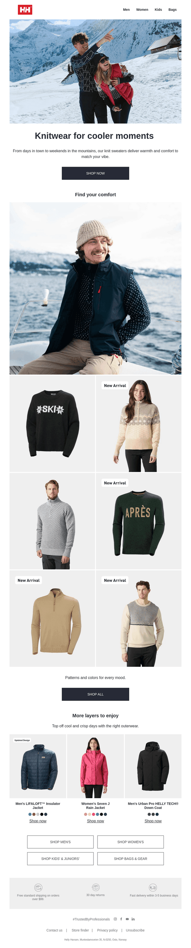 Have you tried on our sweaters?