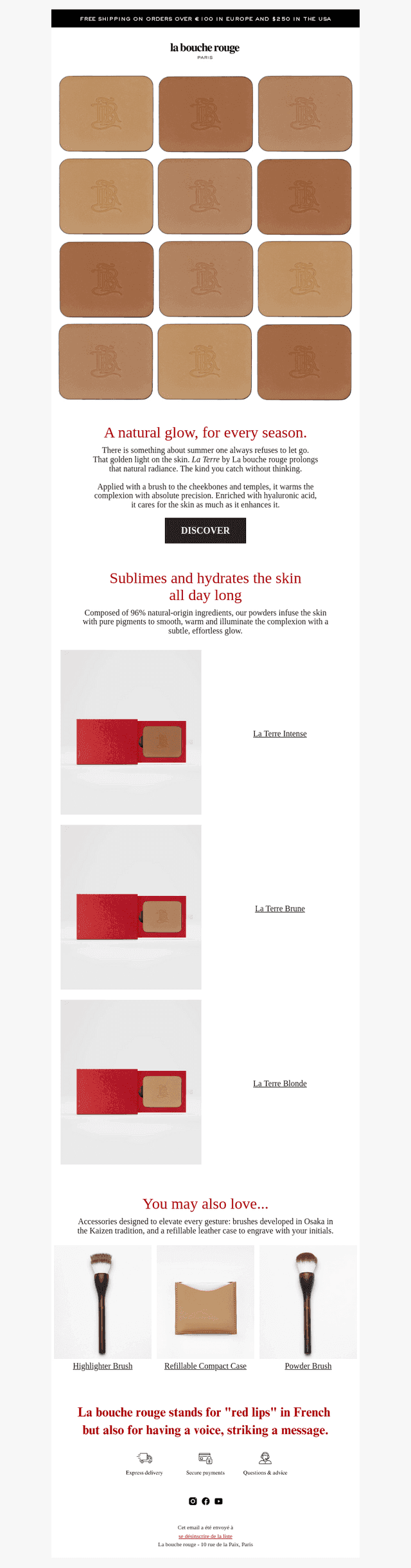 La bouche rouge email from Sat, Sep 26, 2026