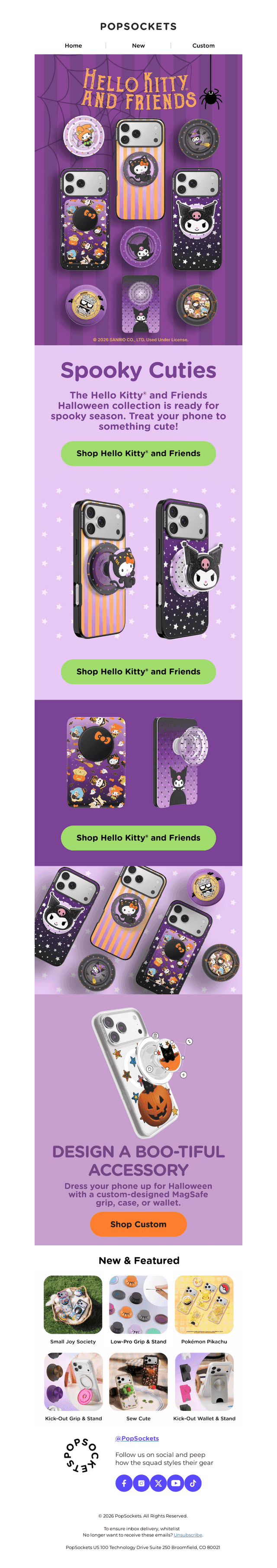 PopSockets email from Sat, Sep 26, 2026