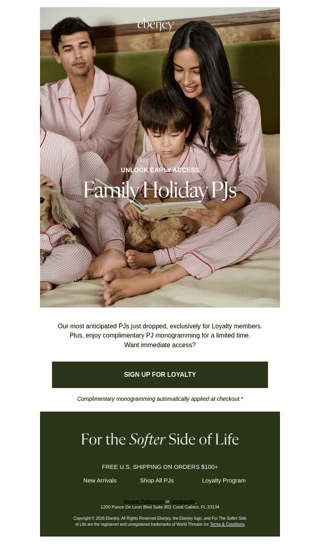 Want First Dibs On Holiday PJs?