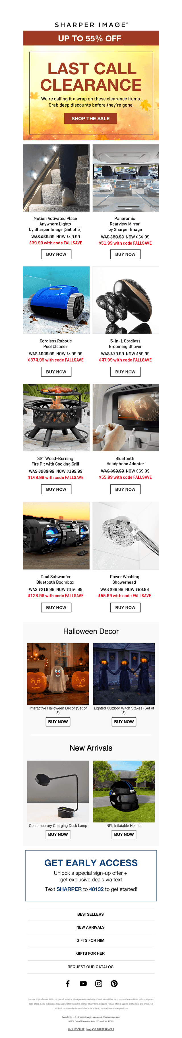 Get up to 55% off...before it's gone.