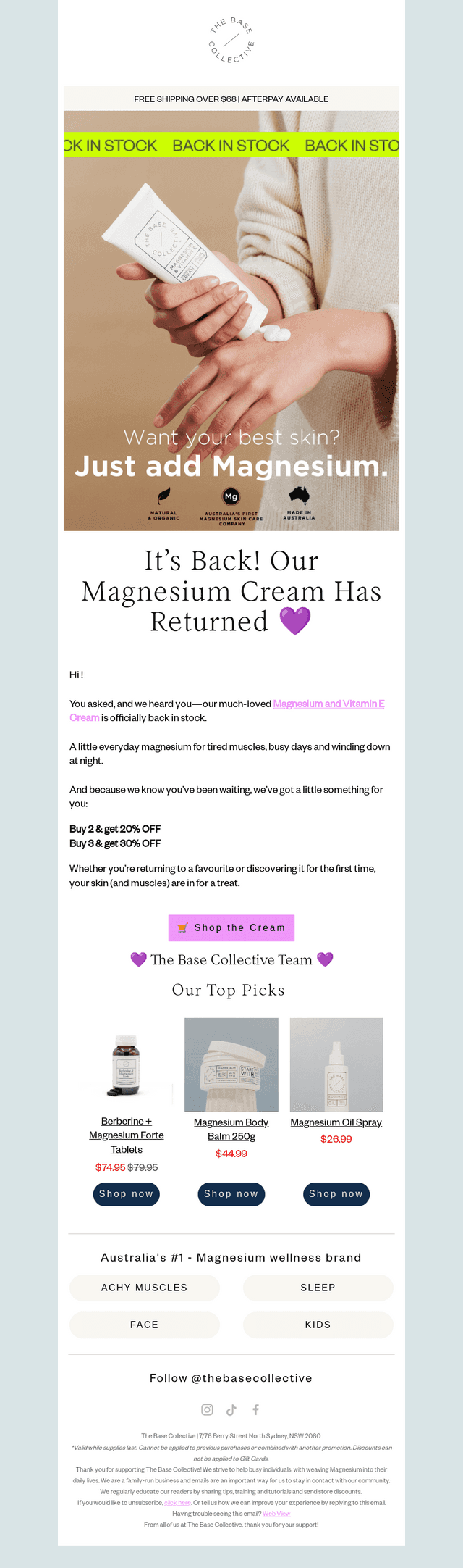 The Base Collective email from Sun, Sep 27, 2026