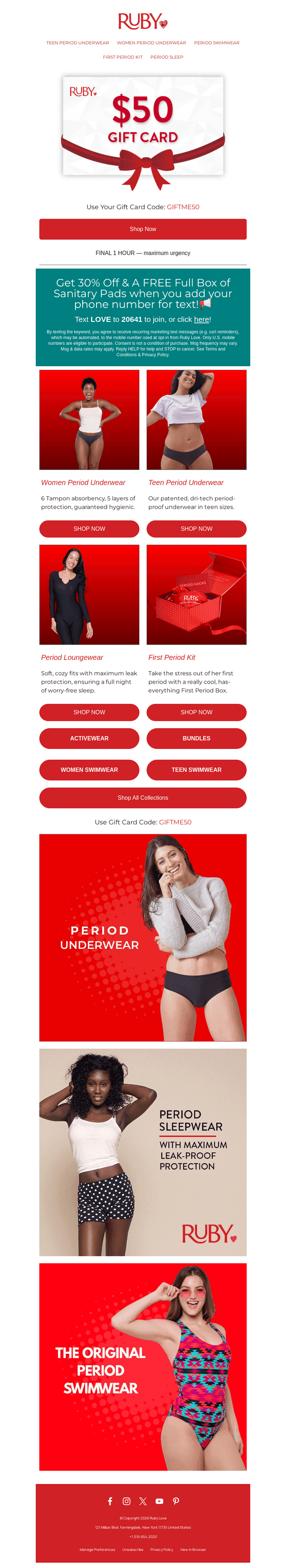 Ruby Love email from Mon, Sep 28, 2026