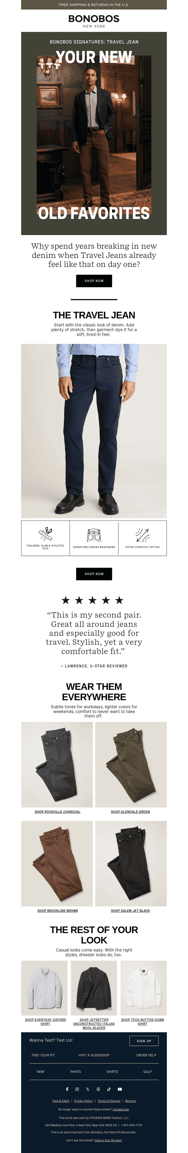 Denim That’s Comfortable From Day One