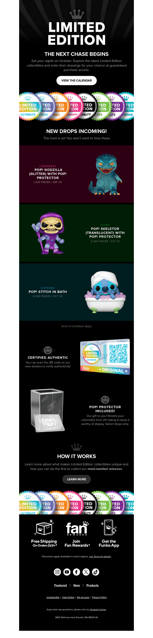 Funko email from Mon, Sep 28, 2026