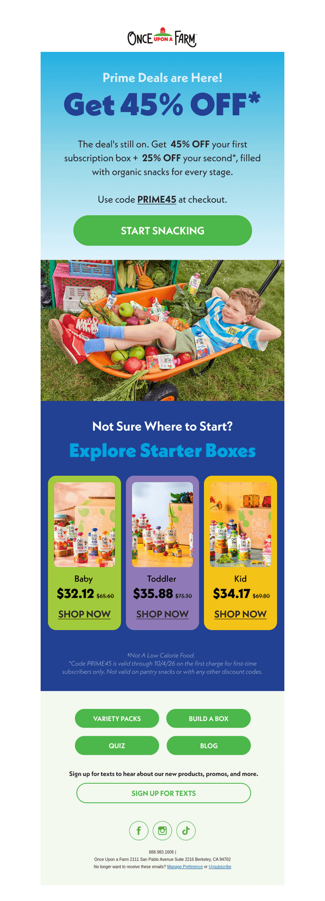 Looking for a Sign to Stock Up?
