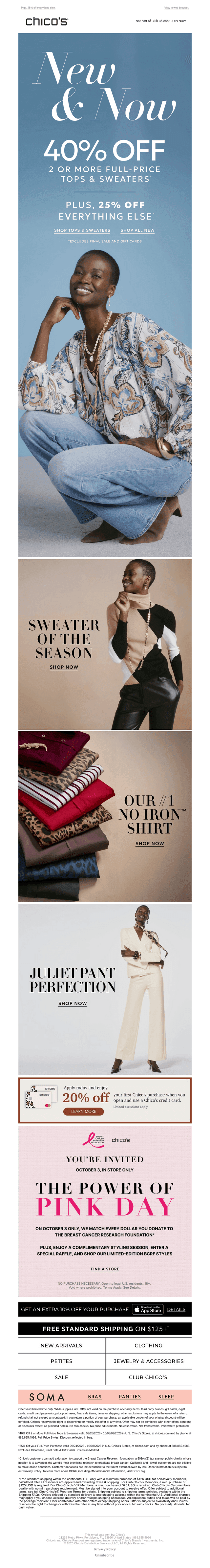 NEW & NOW! 40% off 2+ FALL tops & sweaters