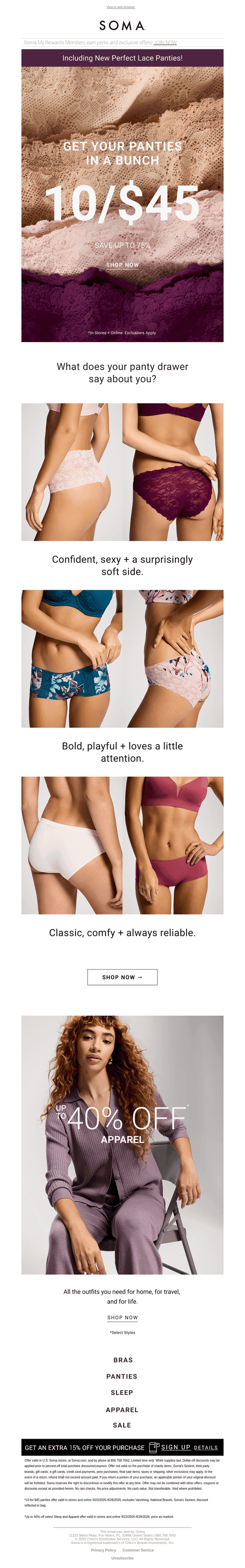 ⏳Final Hours: 10/$45 Panties For Every Mood
