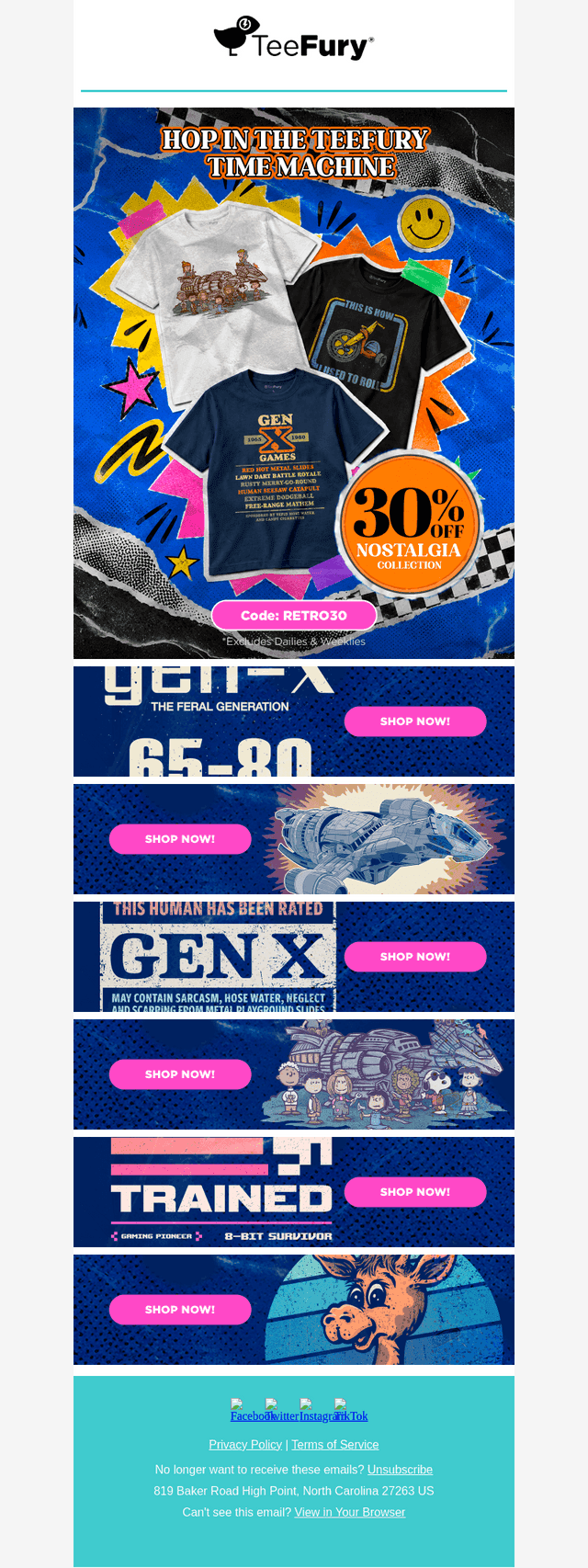 30% OFF Pure Nostalgia 📼
